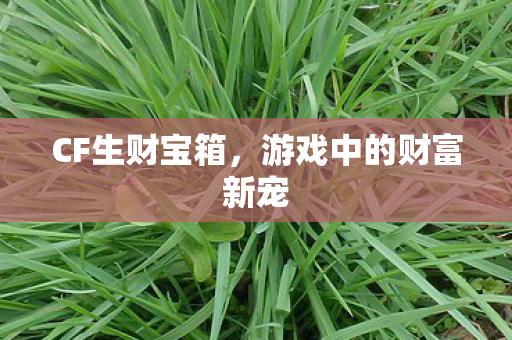 游戏中的财富新宠图片