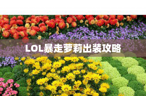 LOL暴走萝莉出装攻略图片