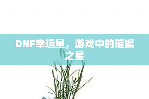 游戏中的璀璨之星图片