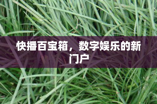 数字娱乐的新门户图片