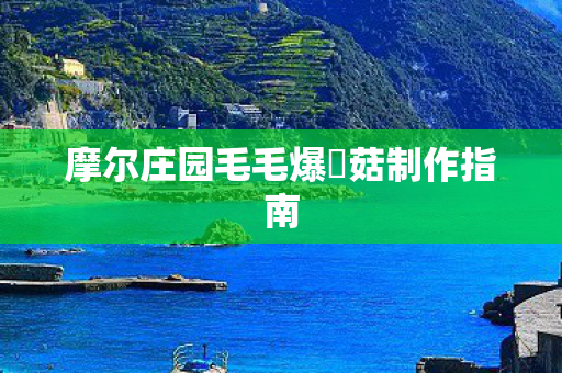 摩尔庄园毛毛爆囧菇制作指南图片
