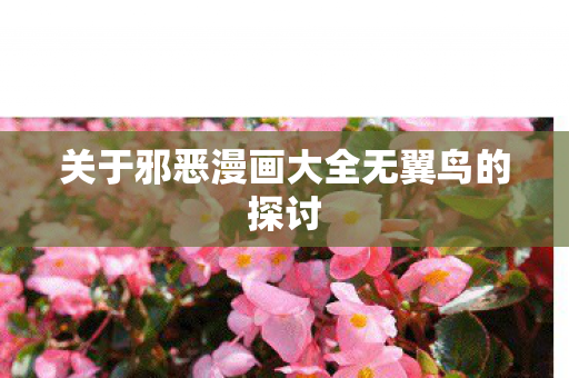 关于邪恶漫画大全无翼鸟的探讨图片