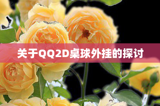 关于QQ2D桌球外挂的探讨图片