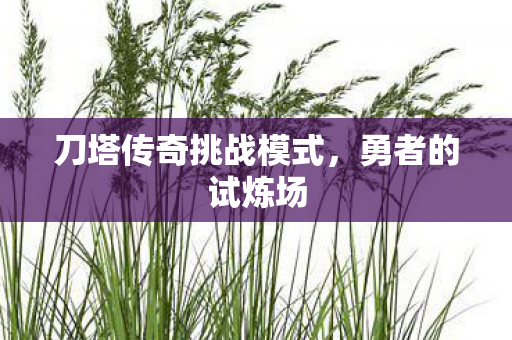 刀塔传奇挑战模式图片