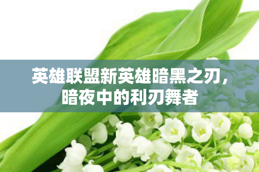 英雄联盟新英雄暗黑之刃图片