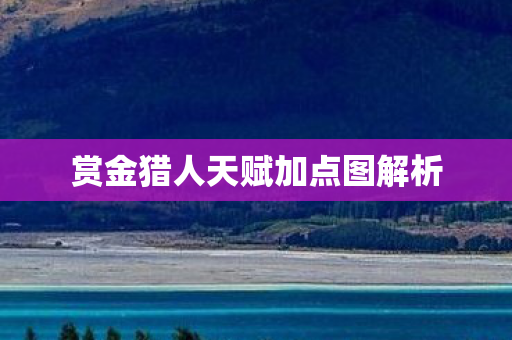 赏金猎人天赋加点图解析图片