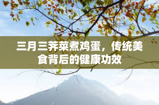 传统美食背后的健康功效图片