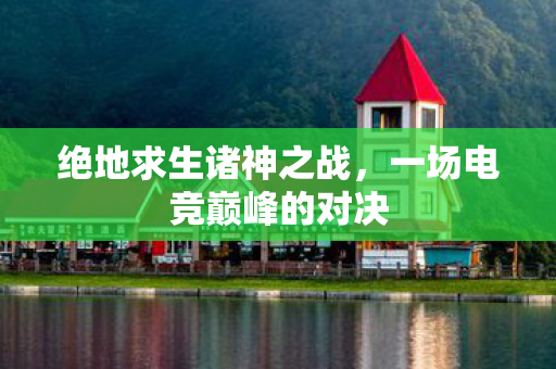 一场电竞巅峰的对决图片