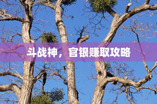 官银赚取攻略图片