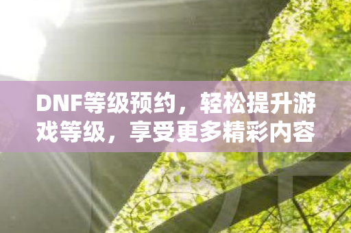 轻松提升游戏等级图片