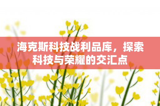 探索科技与荣耀的交汇点图片