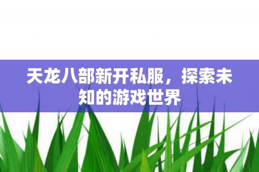 探索未知的游戏世界图片