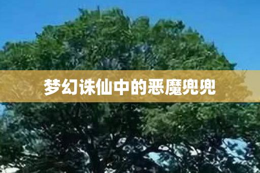 梦幻诛仙中的恶魔兜兜图片