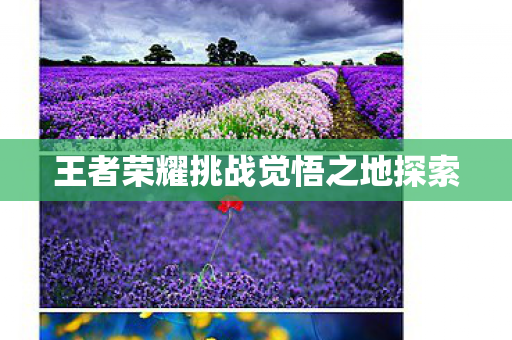王者荣耀挑战觉悟之地探索图片