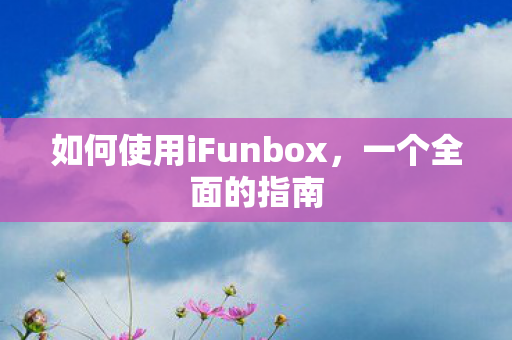 如何使用iFunbox图片