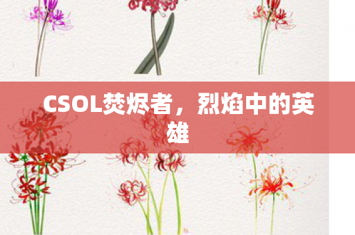 CSOL焚烬者图片