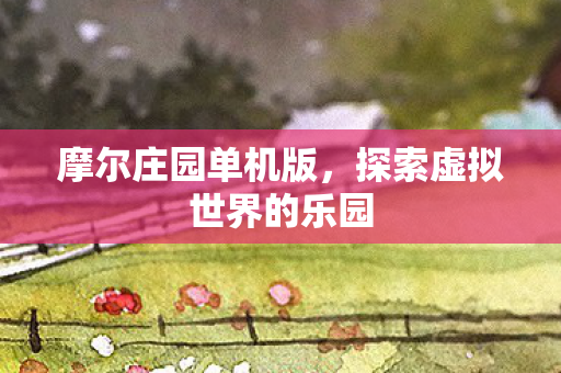 探索虚拟世界的乐园图片