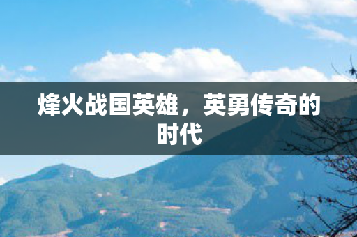 英勇传奇的时代图片