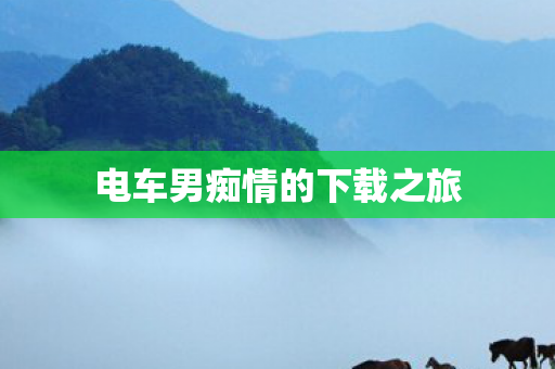 电车男痴情的下载之旅图片