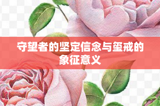 守望者的坚定信念与玺戒的象征意义图片
