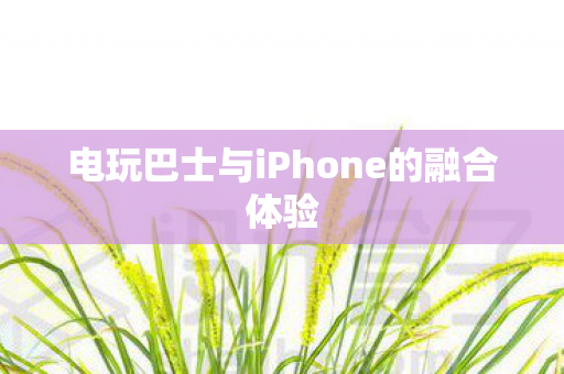 电玩巴士与iPhone的融合体验图片