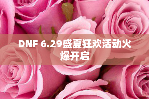29盛夏狂欢活动火爆开启图片