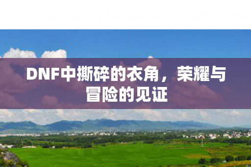 DNF中撕碎的衣角图片