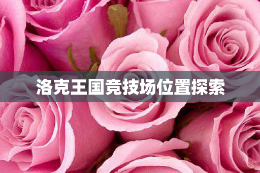 洛克王国竞技场位置探索图片