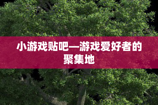 游戏爱好者的聚集地图片