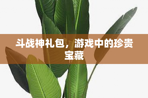 游戏中的珍贵宝藏图片