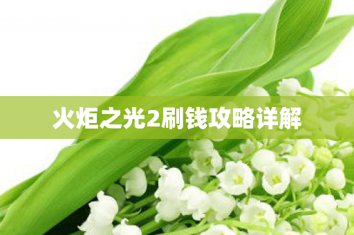 火炬之光2刷钱攻略详解图片