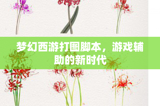 梦幻西游打图脚本图片