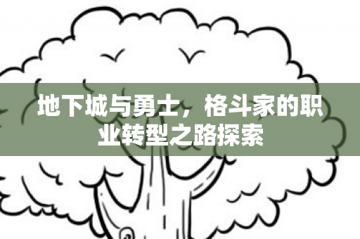 格斗家的职业转型之路探索图片