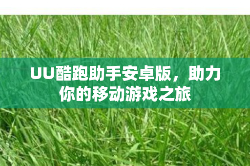 助力你的移动游戏之旅图片