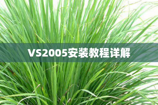 VS2005安装教程详解图片