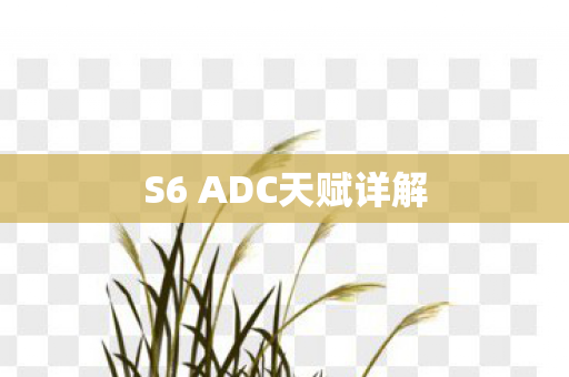 S6 ADC天赋详解图片