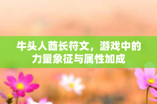 游戏中的力量象征与属性加成图片