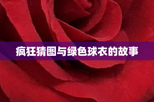 疯狂猜图与绿色球衣的故事图片