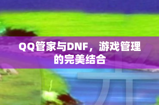 游戏管理的完美结合图片