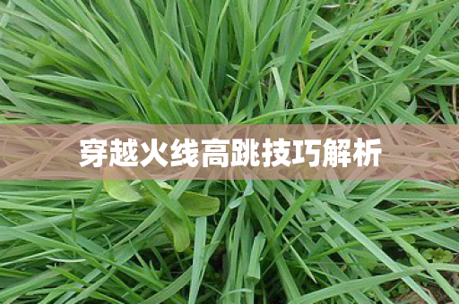 穿越火线高跳技巧解析图片