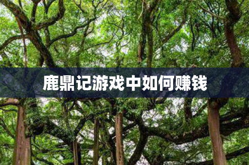 鹿鼎记游戏中如何赚钱图片