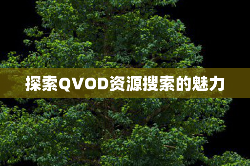 探索QVOD资源搜索的魅力图片