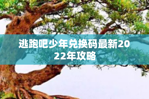 逃跑吧少年兑换码最新2022年攻略图片