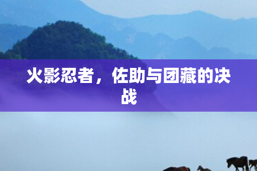 佐助与团藏的决战图片