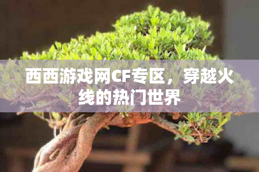 西西游戏网CF专区图片