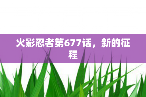 火影忍者第677话图片