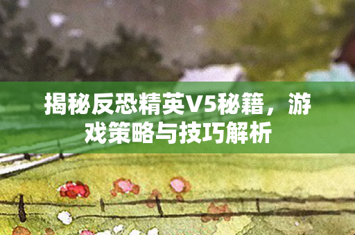 揭秘反恐精英V5秘籍图片