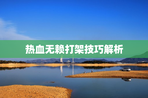 热血无赖打架技巧解析图片