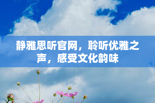 静雅思听官网图片
