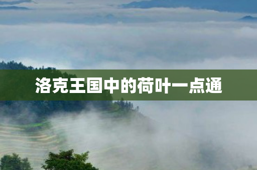 洛克王国中的荷叶一点通图片